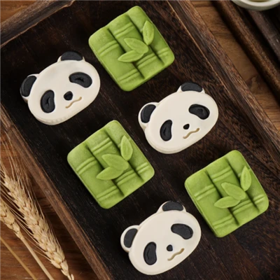 Panda-Mondkuchen