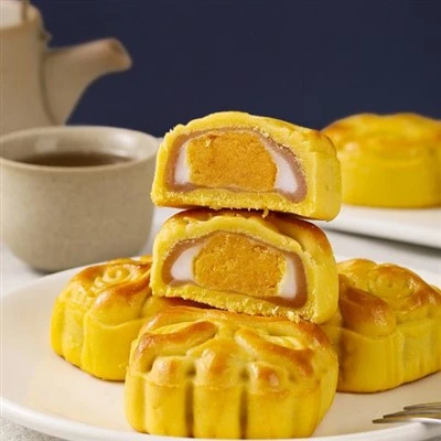 Gesalzener Eigelb-Mondkuchen